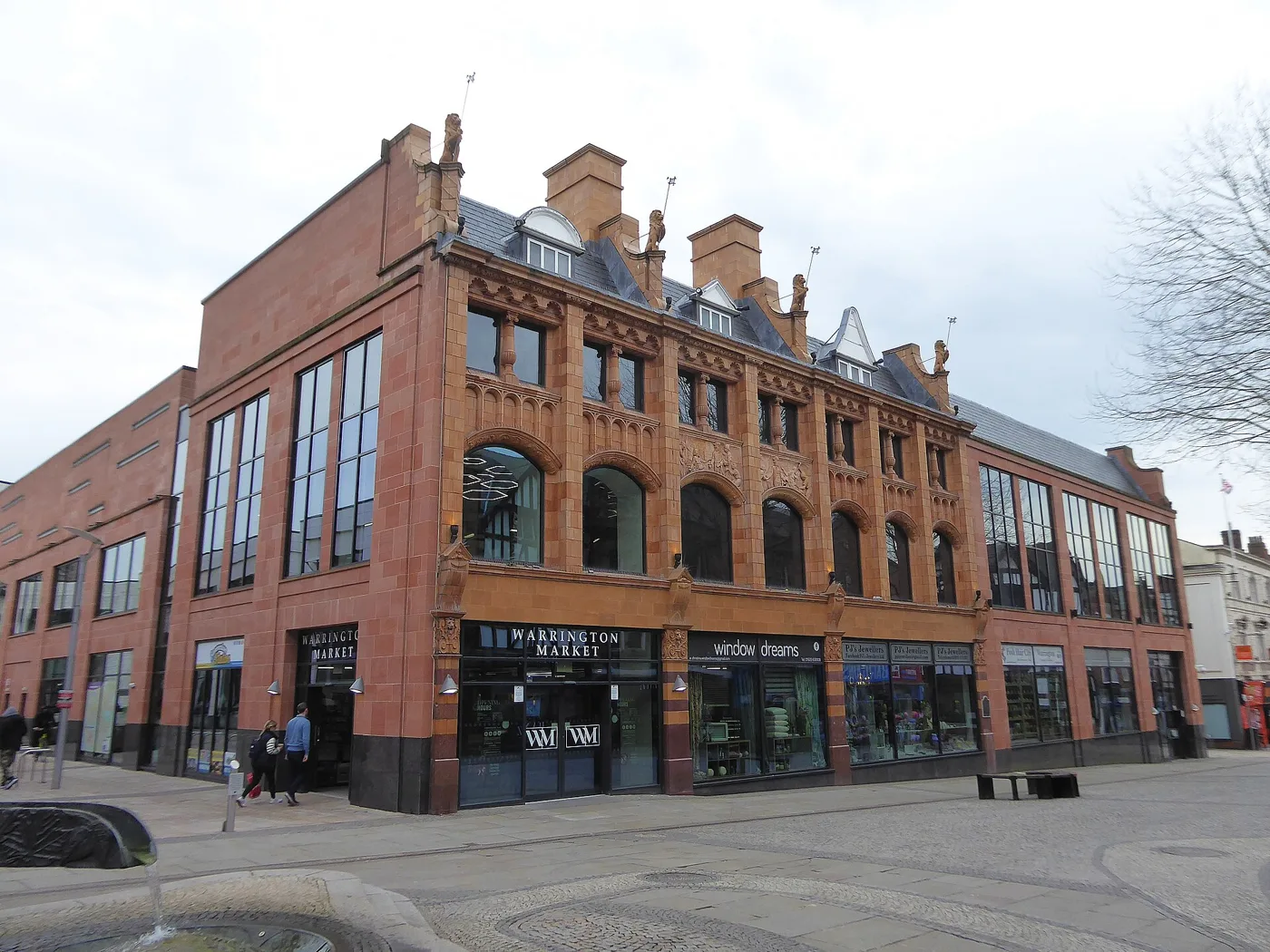 Warrington Market at Time Square. The market hosts two of this week's free blood pressure sessions, on Tuesday morning and Thursday afternoon