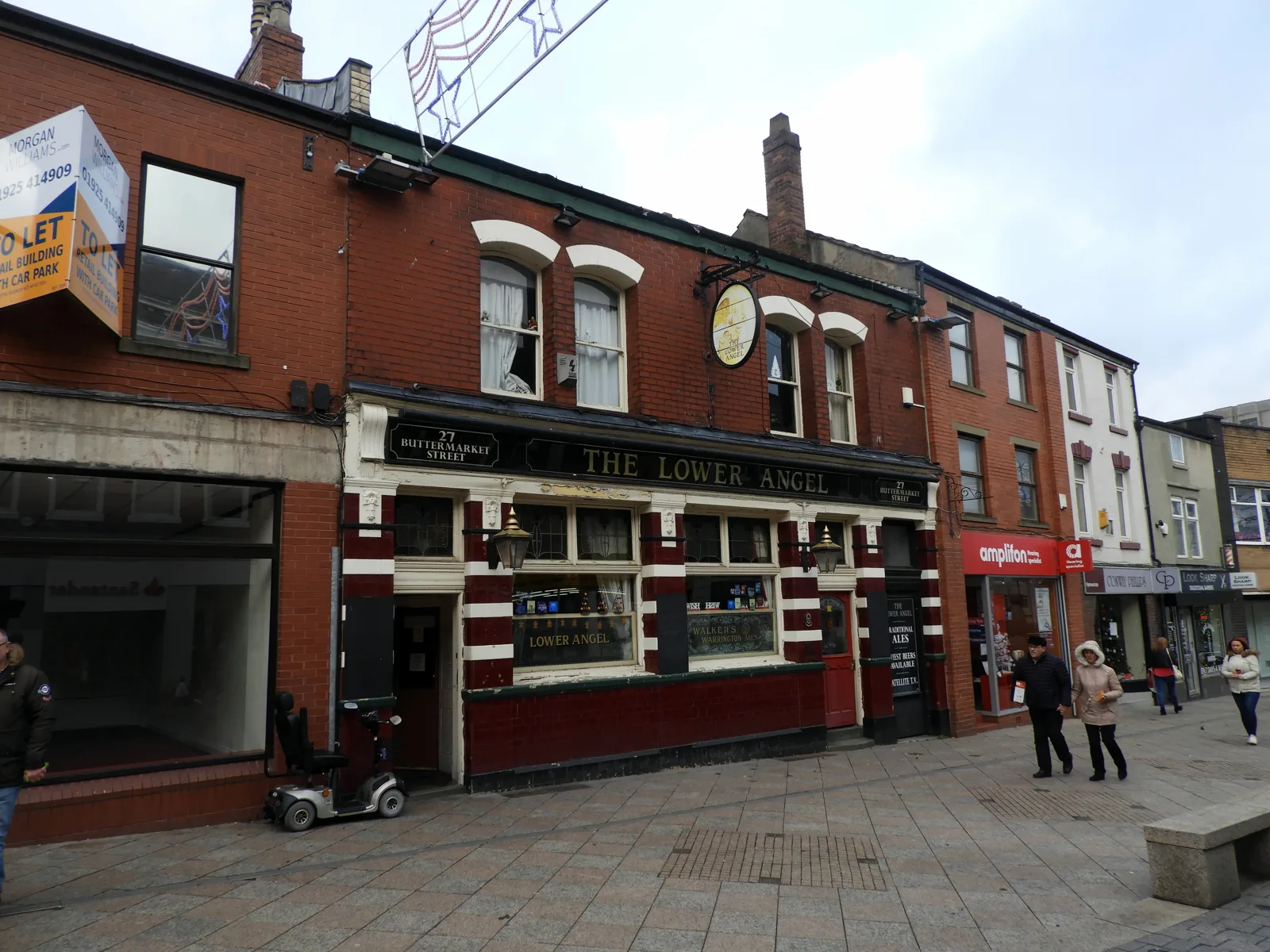 The Lower Angel on Buttermarket Street, Warrington